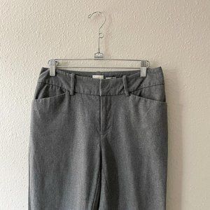 Women's Gray Ankle Dress Pants